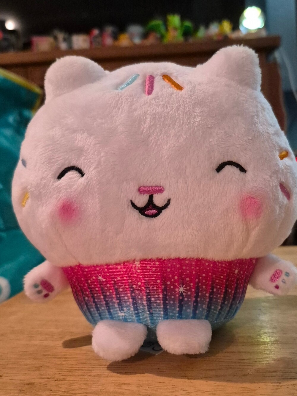 DreamWorks GABBY'S DOLLHOUSE 7" CAKEY CAT Purr-ific Plush Toy Netflix